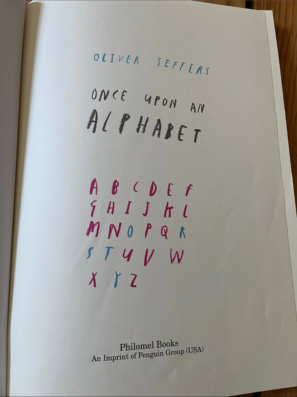 Oliver Jeffers HC Book 
